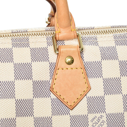Louis Vuitton Damier Azur Speedy 30 10 of 13