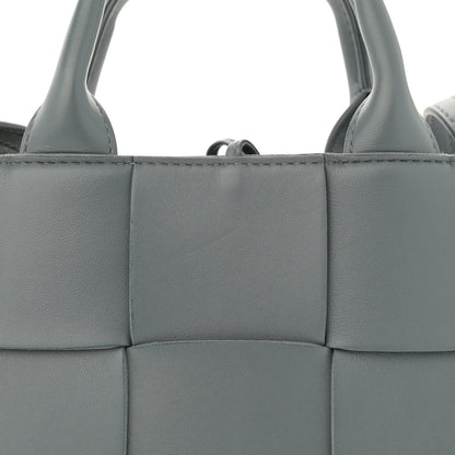 Bottega Veneta Nappa Maxi Intrecciato Mini Arco Tote Thunder 8 of 10
