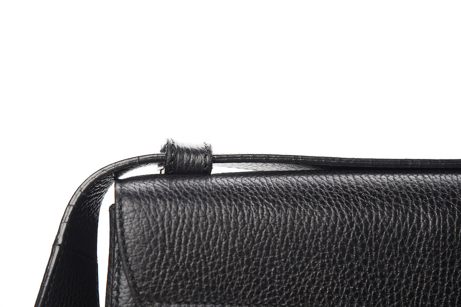 Gucci Calfskin GG Marmont Messenger Bag Black 11 of 17