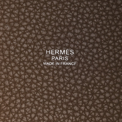 Hermes Taurillon Clemence Picotin Lock 18 PM Etoupe 5 of 8