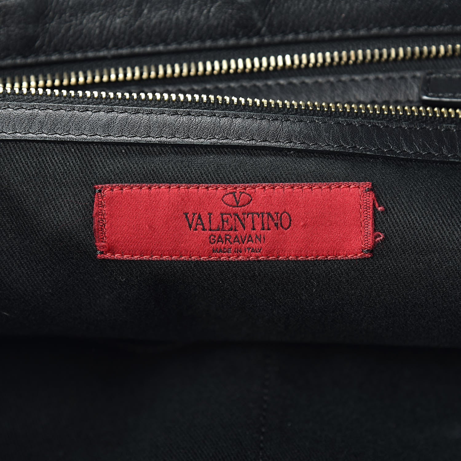 Valentino Garavani Vitello Rockstud Crossbody Tote Black 7 of 15