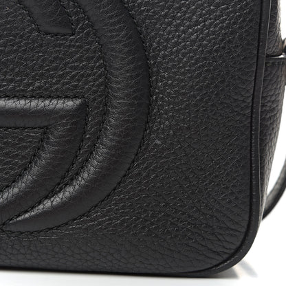 Gucci Pebbled Calfskin Small Soho Disco Bag Black 10 of 13