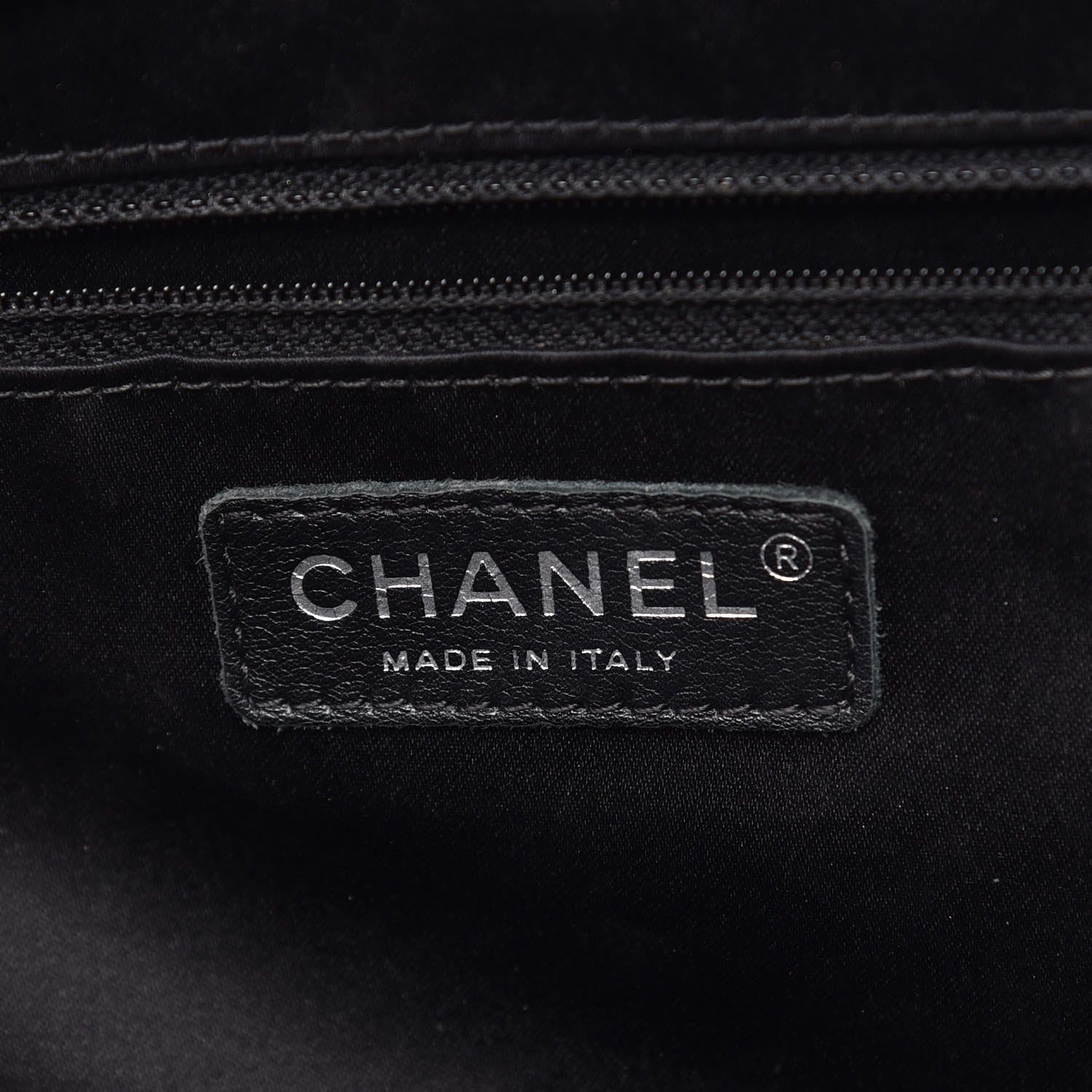 Chanel Caviar Quilted XL Grand Shopping Tote GST Black 6 of 20