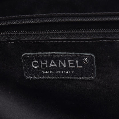 Chanel Caviar Quilted XL Grand Shopping Tote GST Black 6 of 20