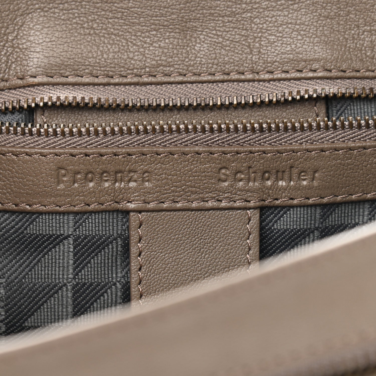 Proenza Schouler Lambskin Medium PS1 Satchel Smoke 7 of 9