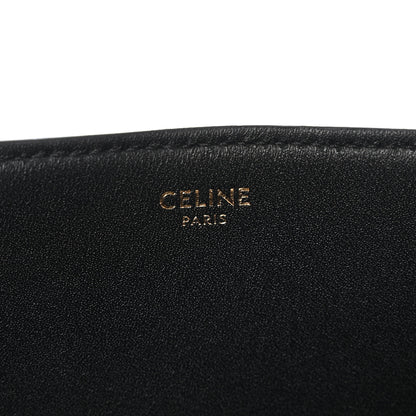 Celine Smooth Calfskin Triomphe Medium Louise Bag Black 7 of 11