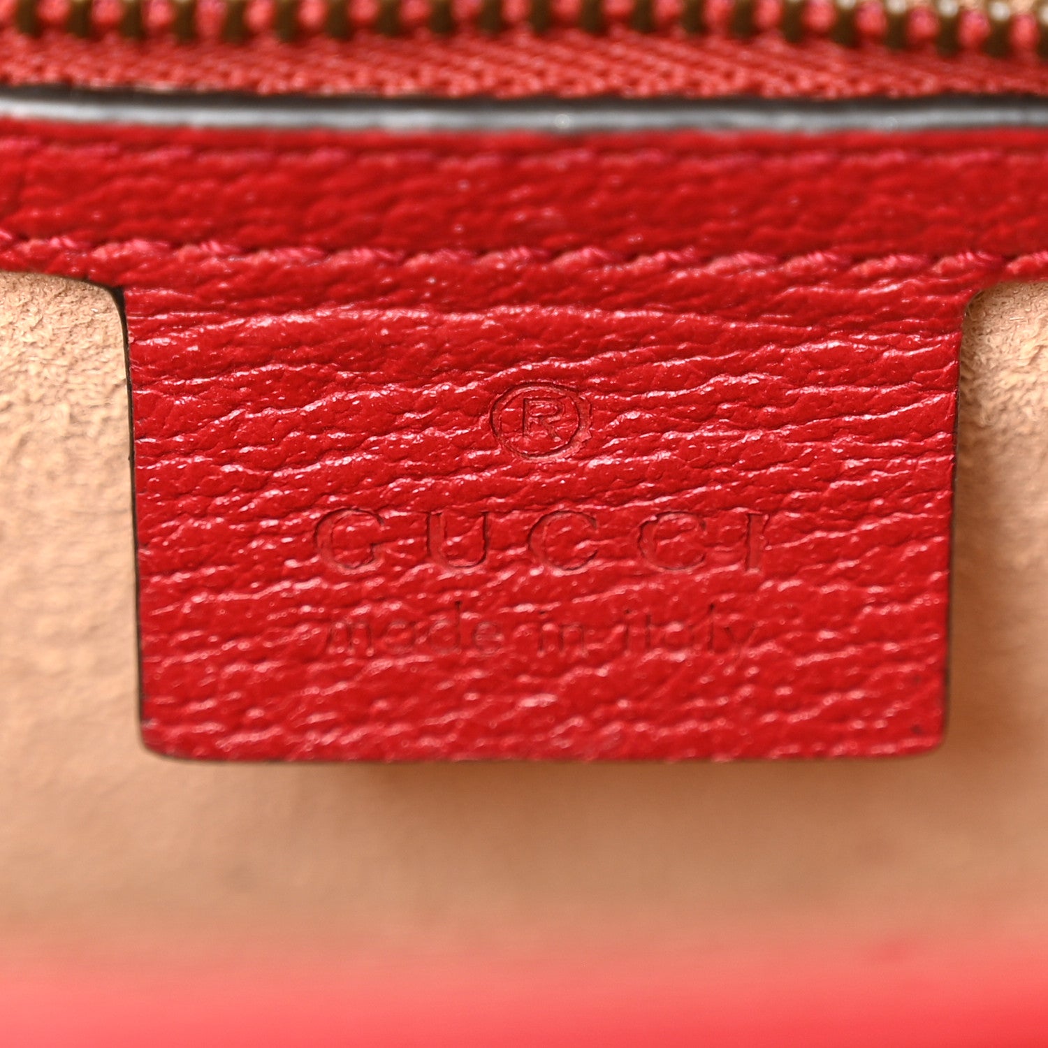 Gucci GG Supreme Monogram Small Queen Margaret Top Handle Bag Red 6 of 13
