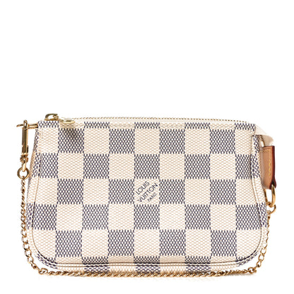 Louis Vuitton Damier Azur Mini Pochette Accessories 1 of 9