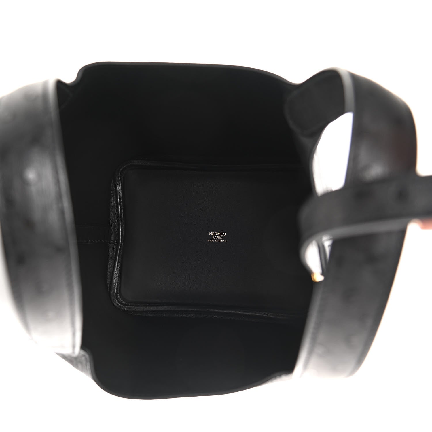 Hermes Ostrich Picotin Lock 18 Black 4 of 8