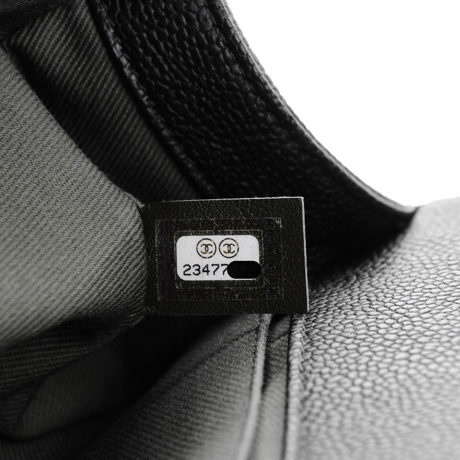 Chanel Caviar Quilted Medium Boy Flap Black 7 of 10