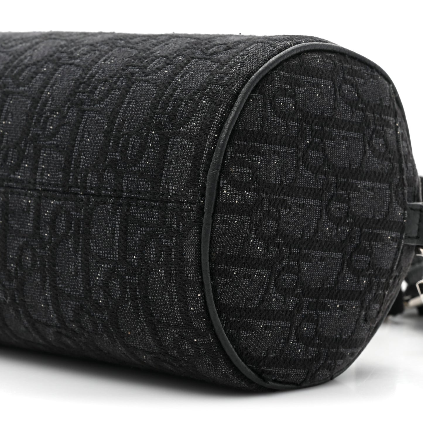 Oblique Roller Messenger Bag Black