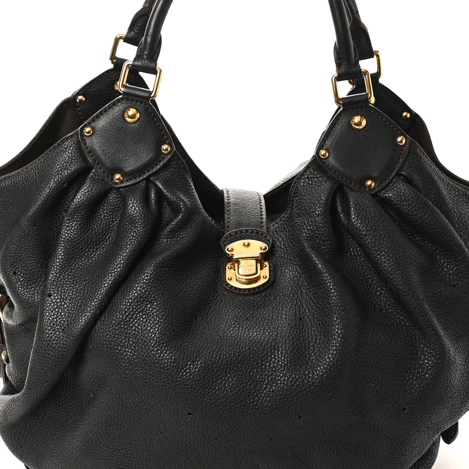 Louis Vuitton Mahina L Black 7 of 9