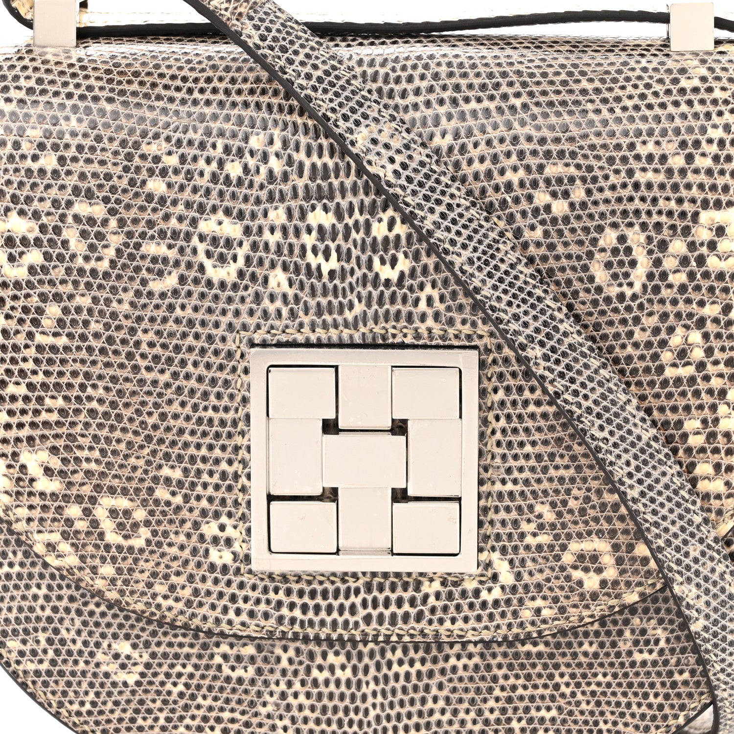 Hermes Lizard Mosaique Au 24-17 Ombre Vert Fonce 8 of 10