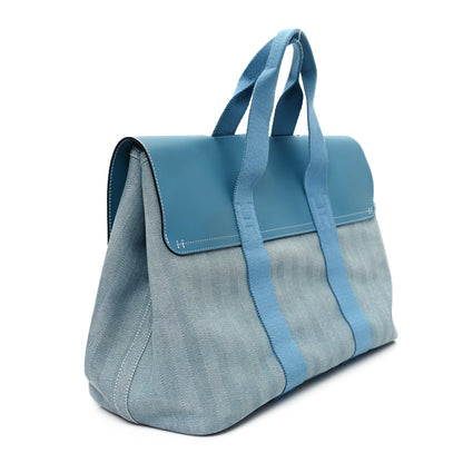 Hermes Swift Valparaiso Tote MM Blue Jean 4 of 11