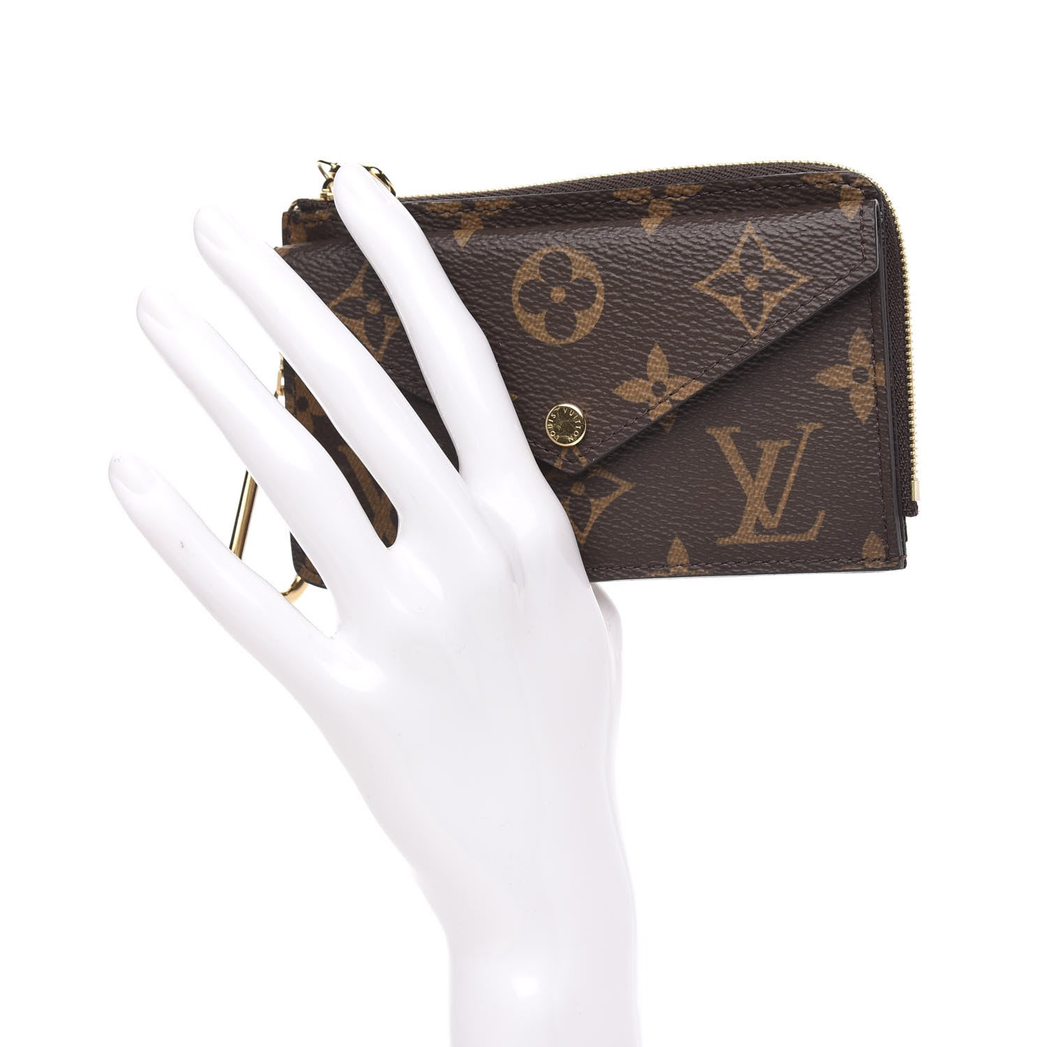 Louis Vuitton Monogram Recto Verso Card Holder Black 2 of 7