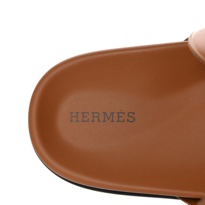 Hermes Nappa Extra Sandals 39 Naturel 7 of 9
