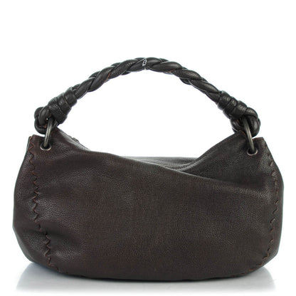 Bottega Veneta Cervo Braided Zip Hobo Moro 1 of 7