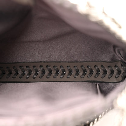 Stella McCartney Mesh Crystal Mini Falabella Crossbody Bag Fog 5 of 10