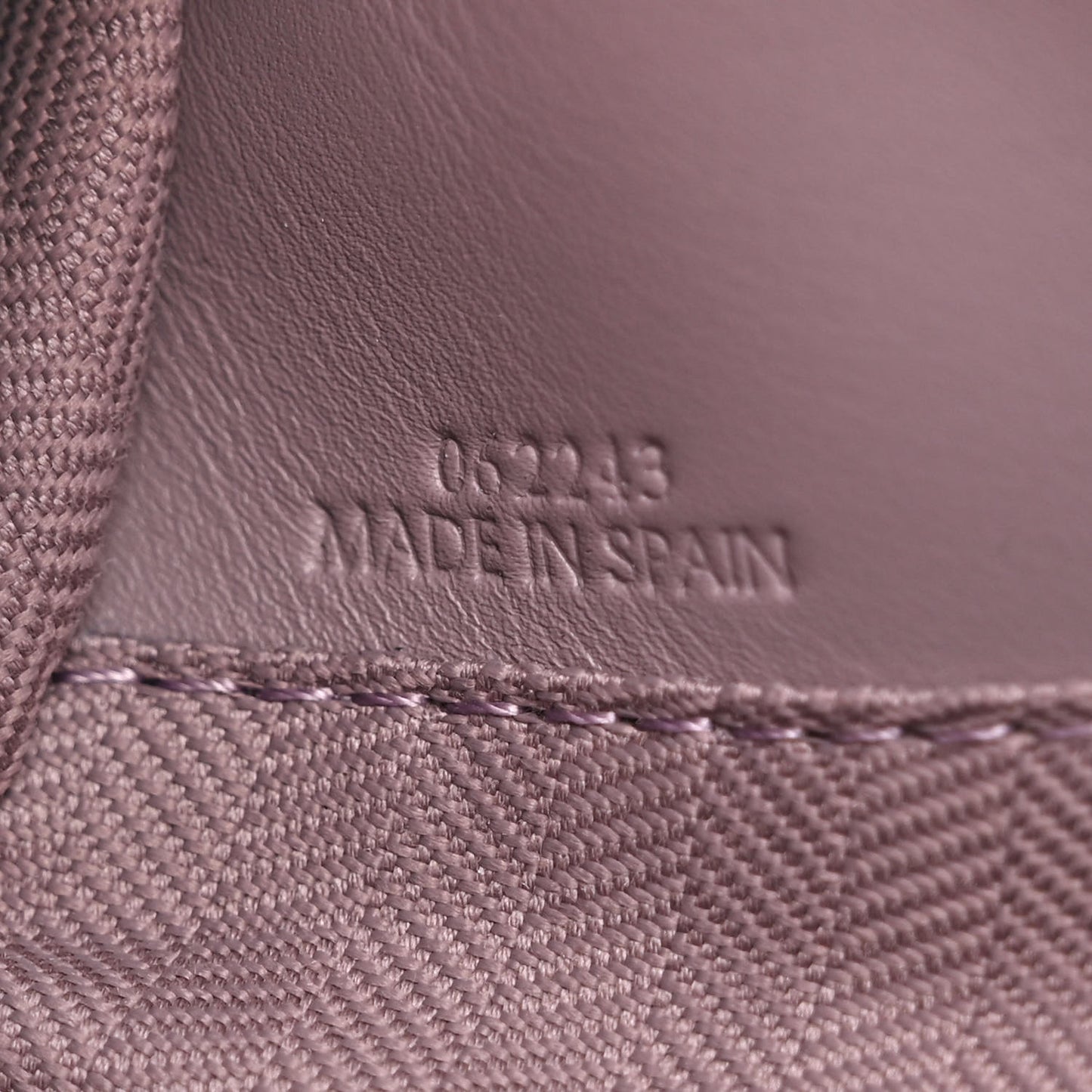 Satin Calfskin Monochrome Small Puzzle Edge Bag Pale Aubergine Glaze