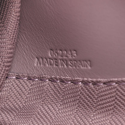 Loewe Satin Calfskin Monochrome Small Puzzle Edge Bag Pale Aubergine Glaze 7 of 12