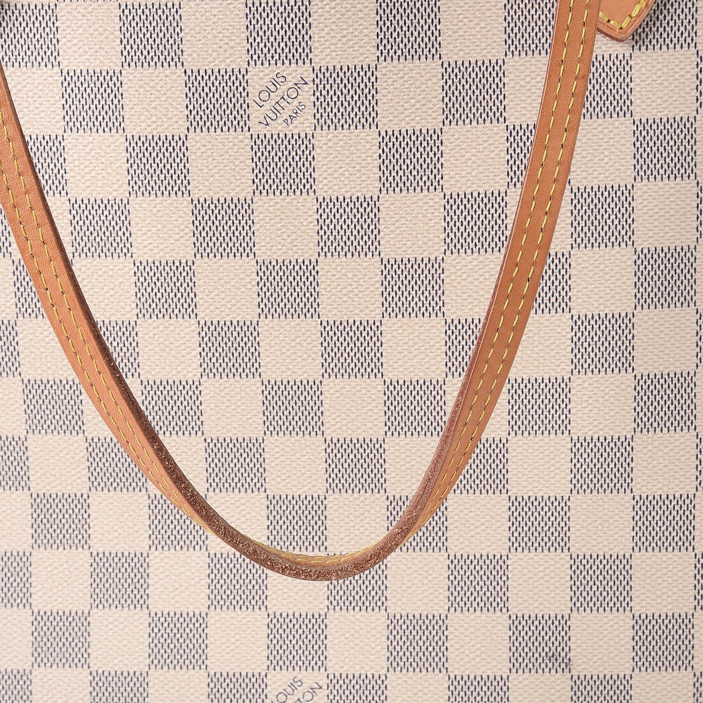 Damier Azur Neo Neverfull MM Rose Ballerine