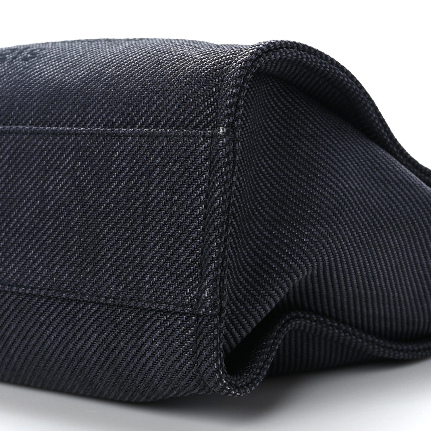 Chanel Mixed Fibers Calfskin Small Deauville Tote Black 9 of 9