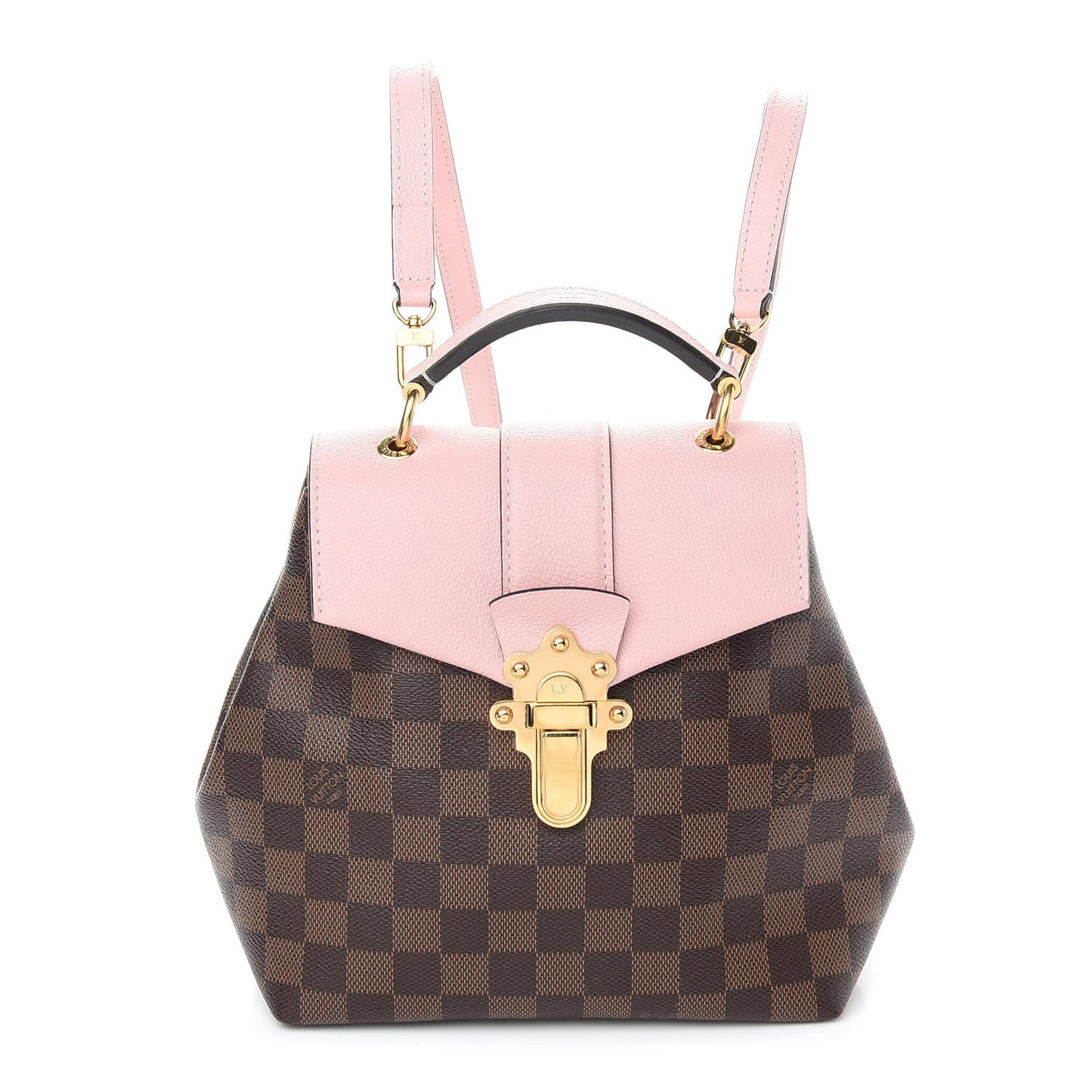 Damier Ebene Clapton Backpack Magnolia