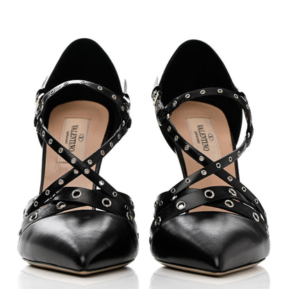Valentino Garavani Nappa Love Latch D'Orsay 105mm Pumps 39 Black 2 of 11