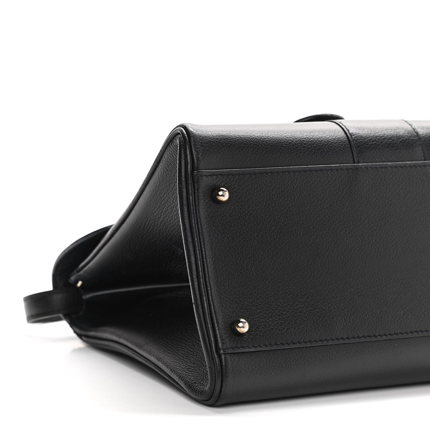 Grained Calfskin PM Brillant Satchel Black