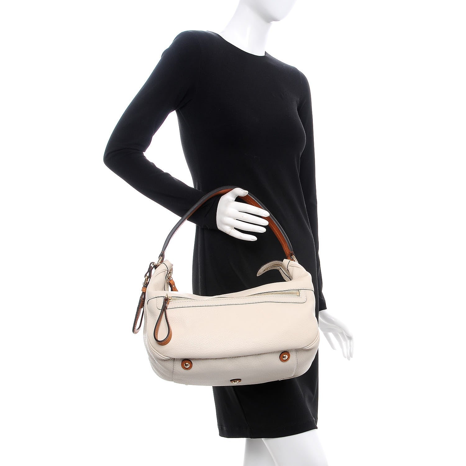 Gucci Calfskin Medium Madison Hobo Natural 2 of 7
