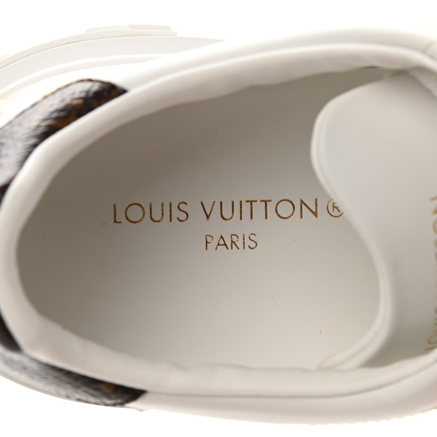 Monogram Time Out Sneakers 37 Gold