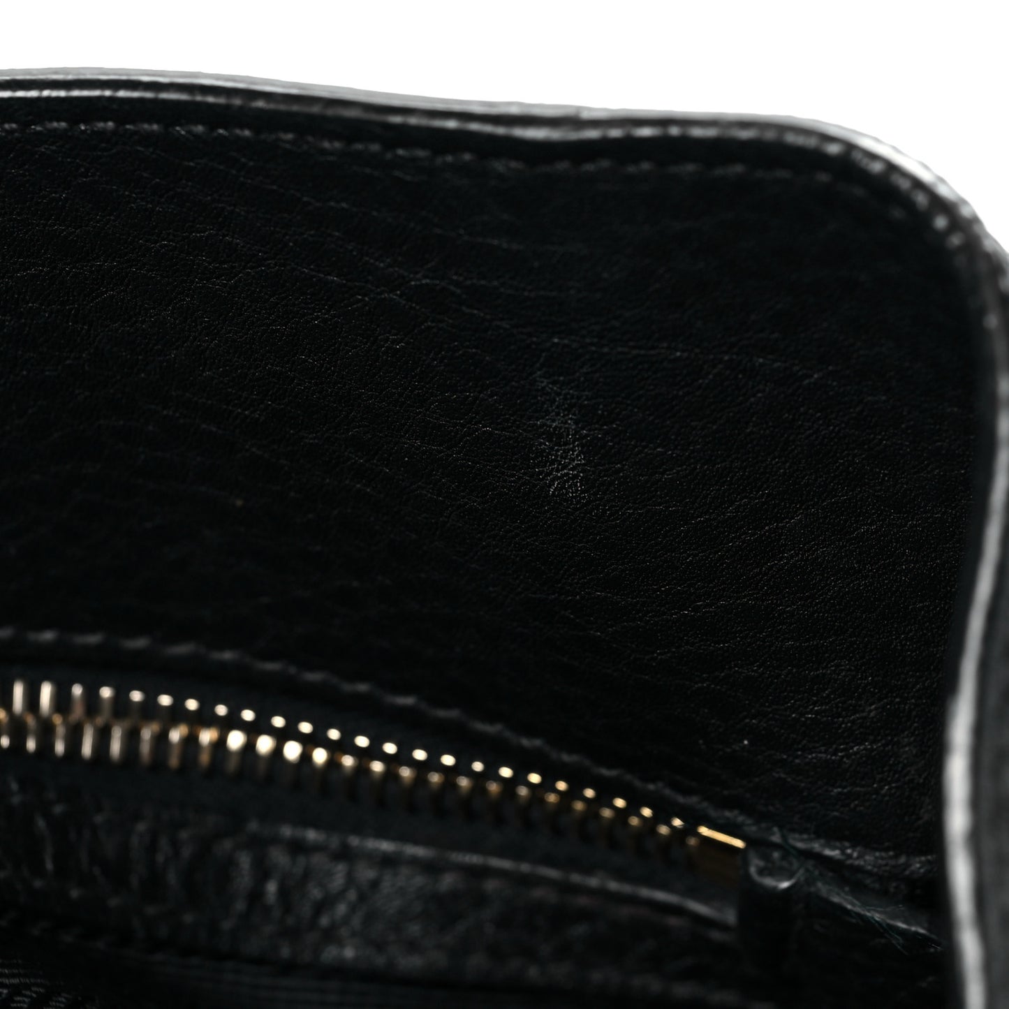 Vitello Daino Shopping Tote Black