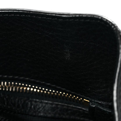 Prada Vitello Daino Shopping Tote Black 8 of 8