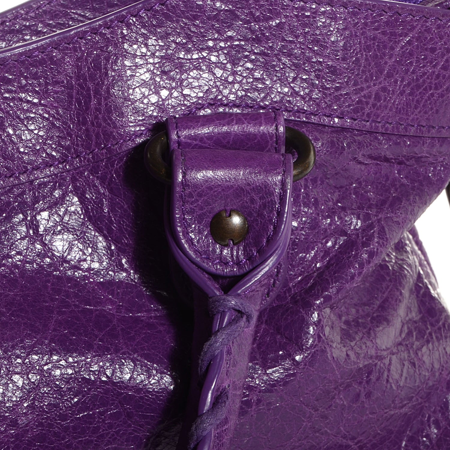 Balenciaga Agneau Classic Hardware Town Ultraviolet 9 of 12