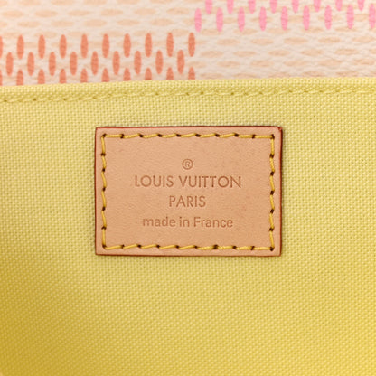 Louis Vuitton Damier Giant Pochette Metis East West Peach 6 of 9
