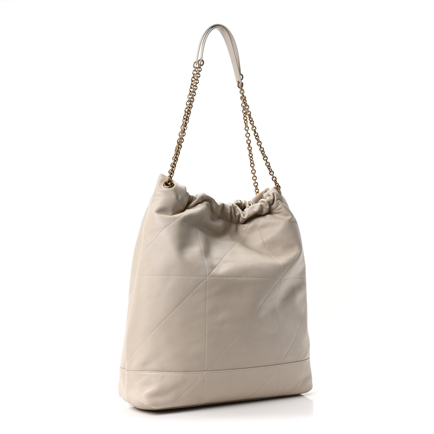 Saint Laurent Lambskin Matelasse Monogram Large Jamie 4.3 Pochon