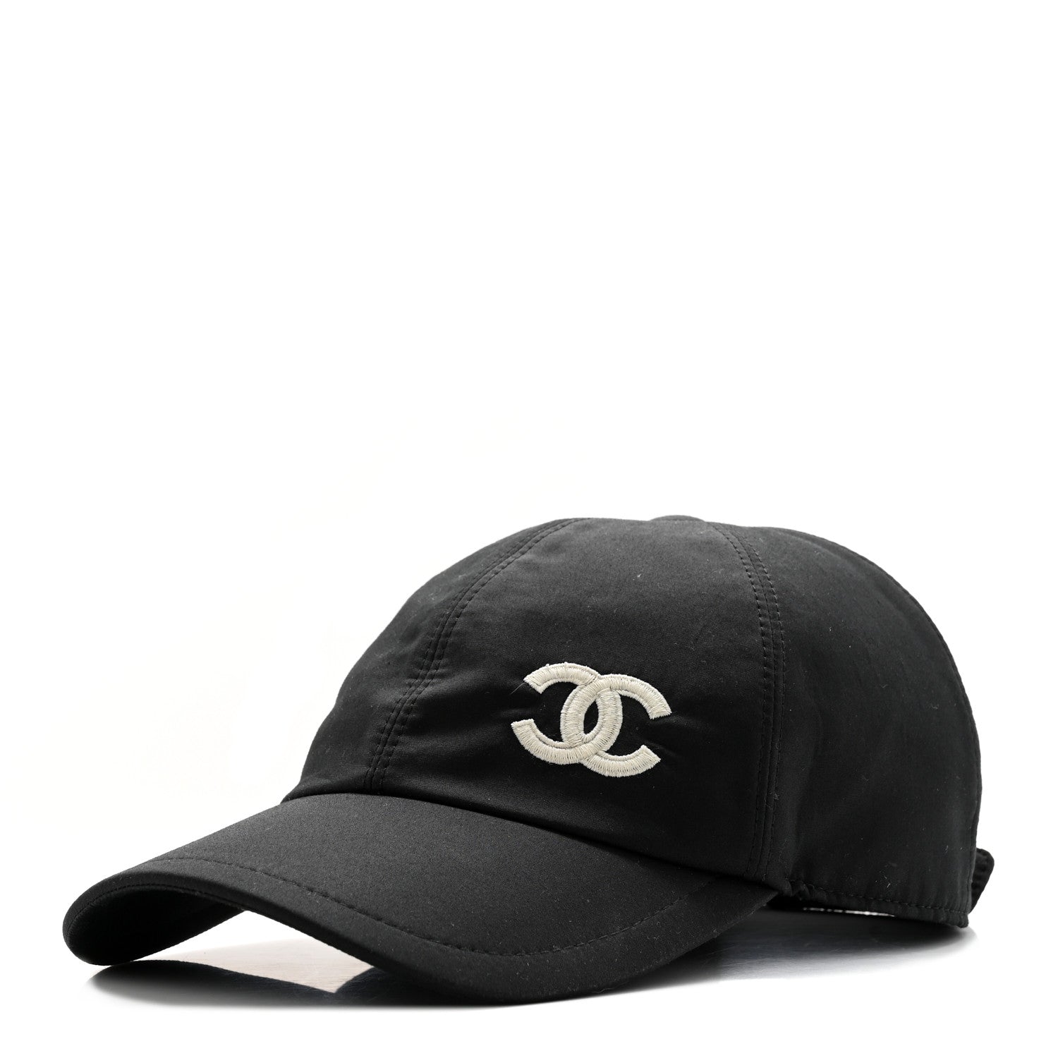 Chanel Cotton CC Cap Hat Black 1 of 11