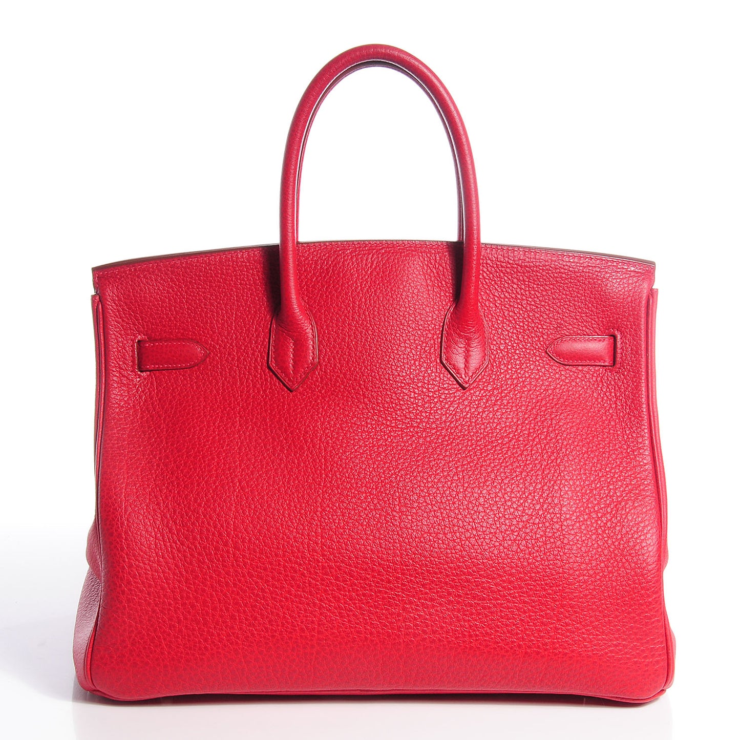Buffle Skipper Birkin 35 Rouge Vif