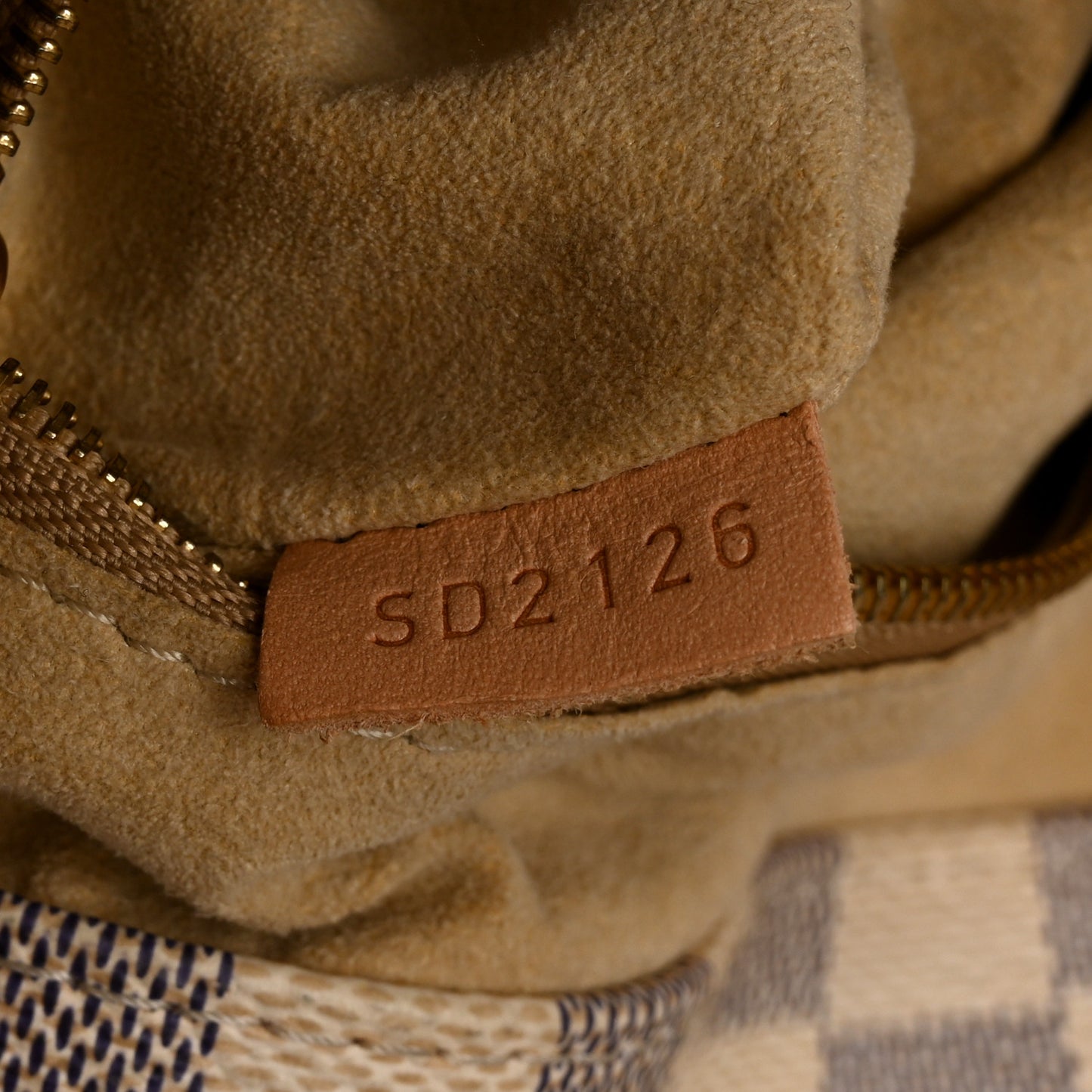 Damier Azur Artsy MM
