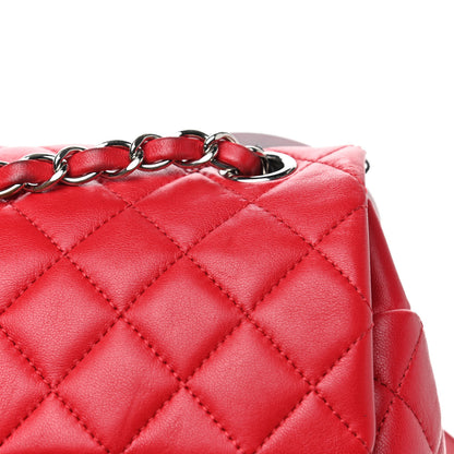 Chanel Lambskin Quilted Small Urban Spirit Backpack Red 6 of 6