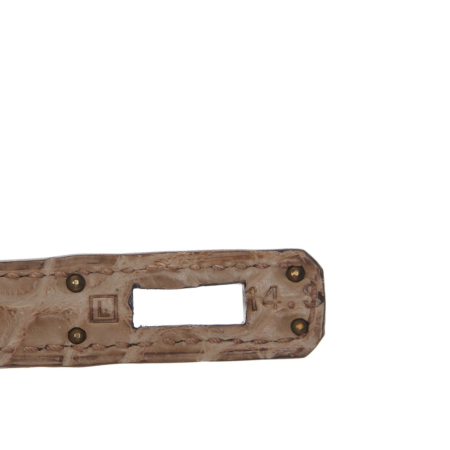 Matte Alligator Kelly Pochette Poussiere