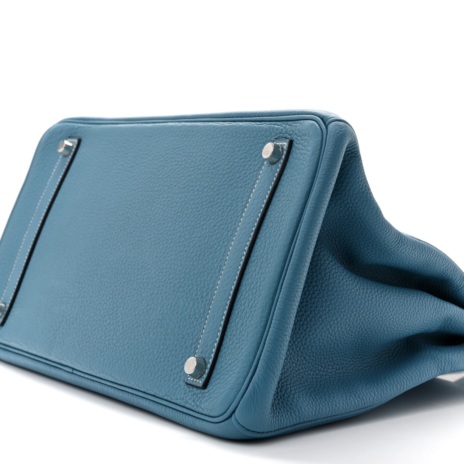 Hermes Togo BIRKIN 35 Blue Jean 10 of 13