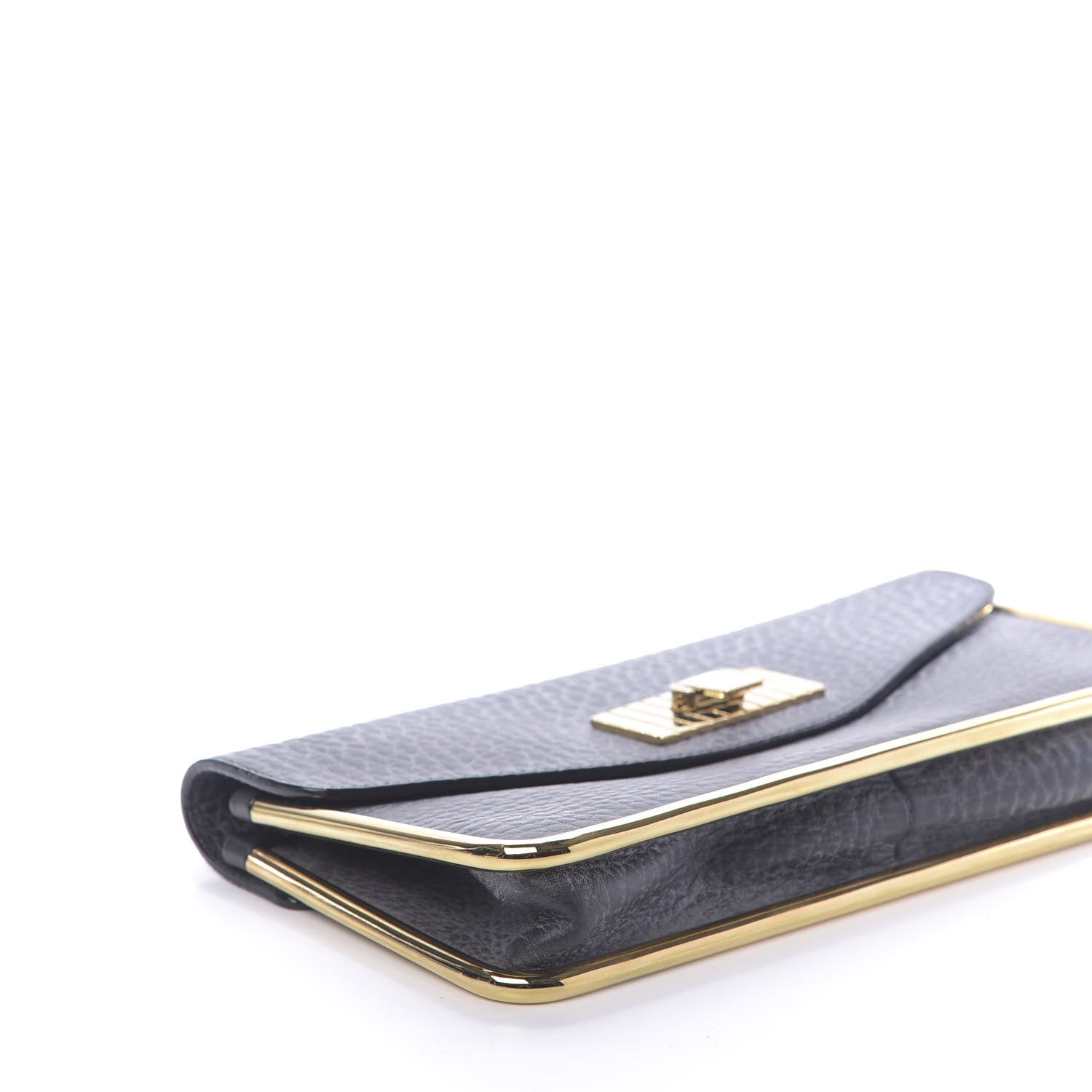Chloe Grained Calfskin Sally Clutch Black 7 of 9
