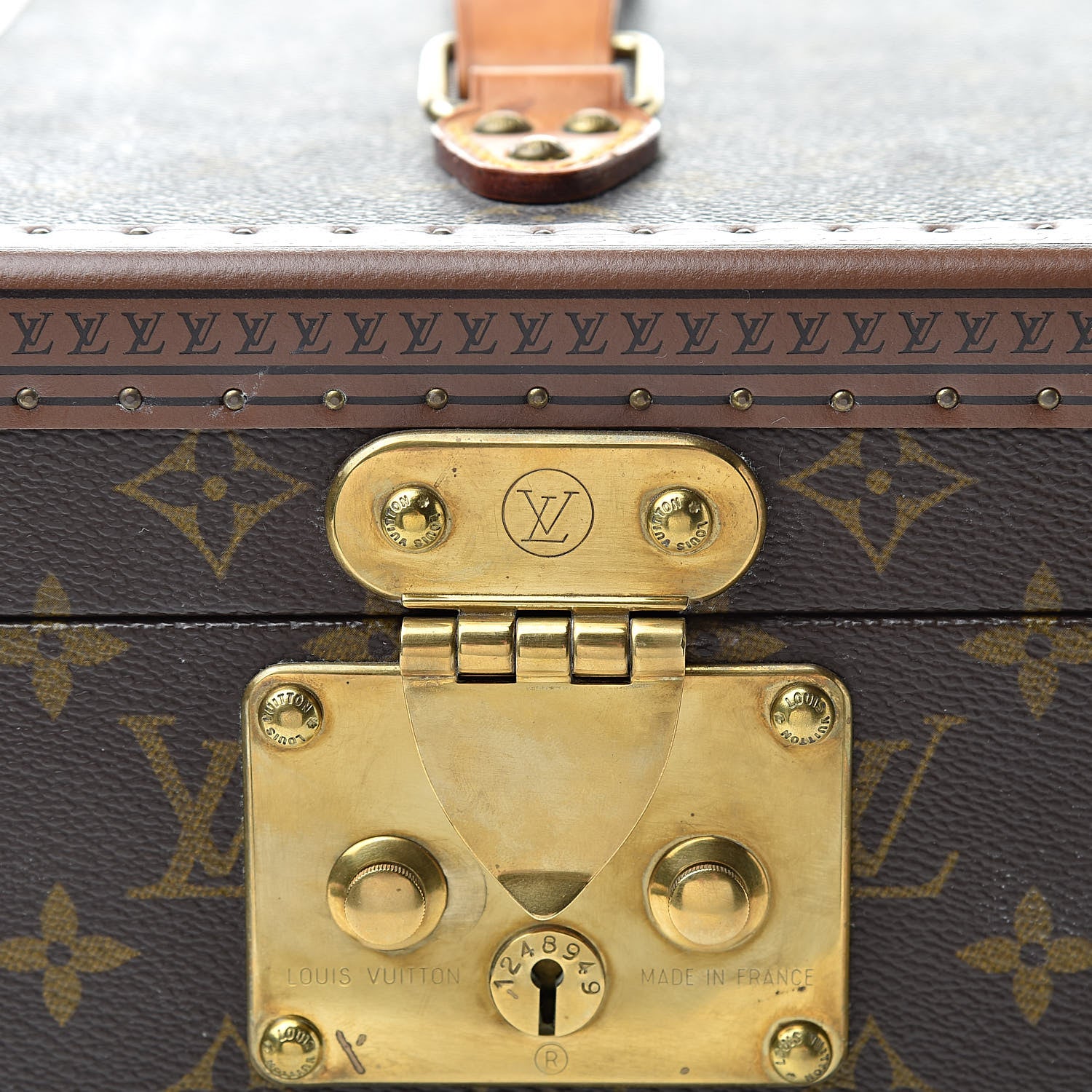 Louis Vuitton Monogram Boite Flacons Beauty Train Trunk Case 14 of 25