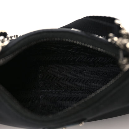 Prada Tessuto Nylon Mini Re-Edition 2000 Shoulder Bag Black 5 of 8