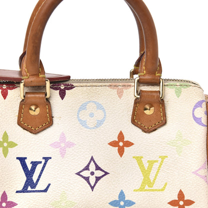 Louis Vuitton Monogram Multicolor Mini Sac HL Speedy White 12 of 12