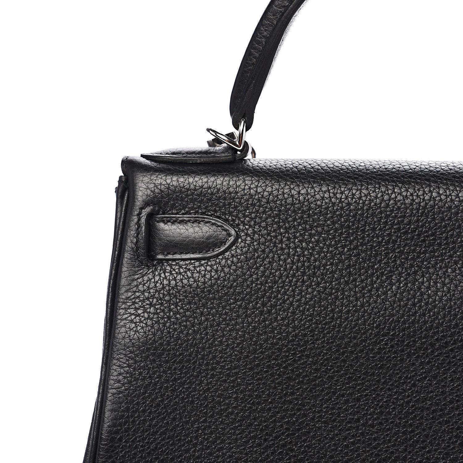 Hermes Taurillon Clemence Kelly Retourne 28 Black 21 of 38