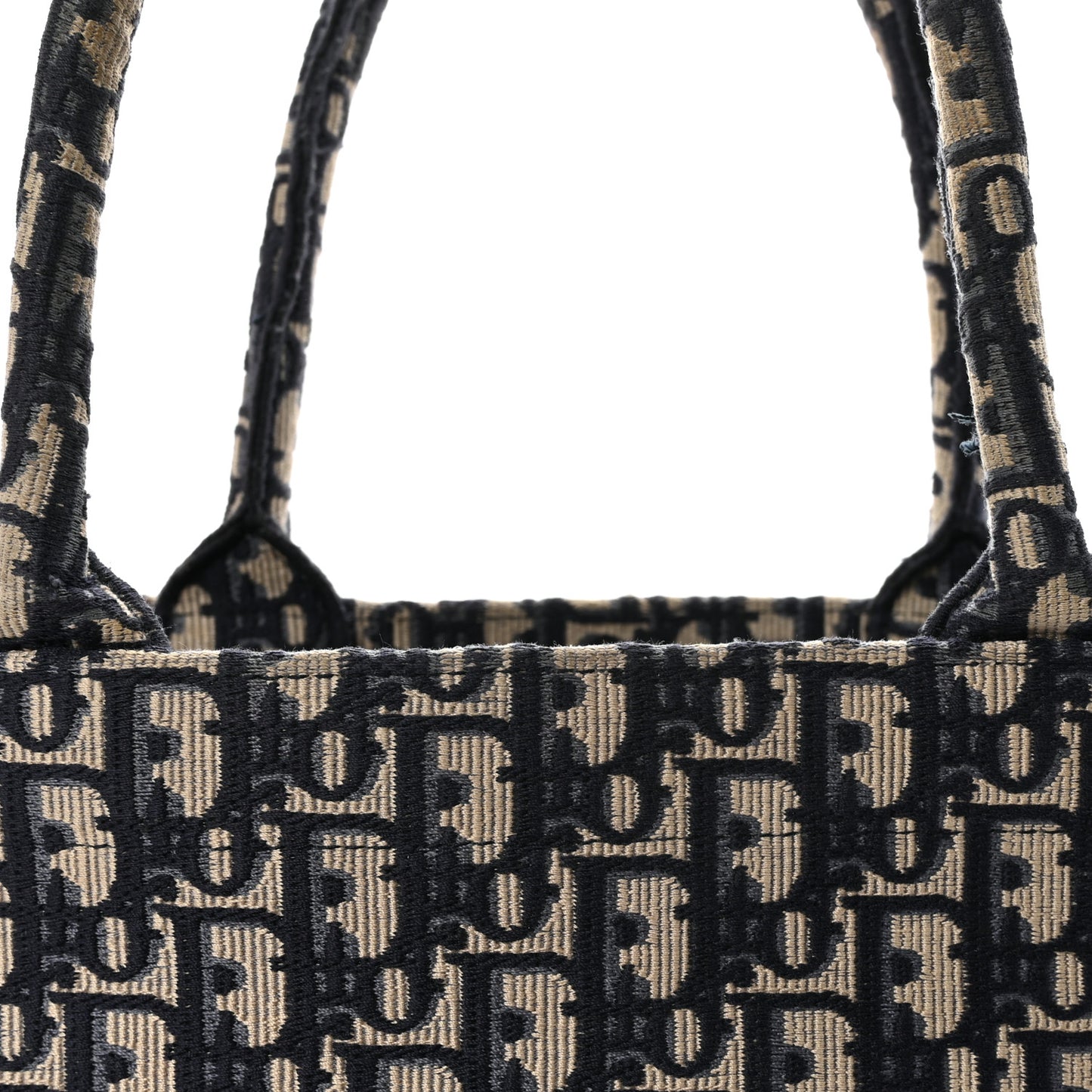 Oblique Medium Book Tote Blue Multicolor