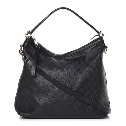 Gucci Guccissima Small Miss GG Hobo Black 1 of 5