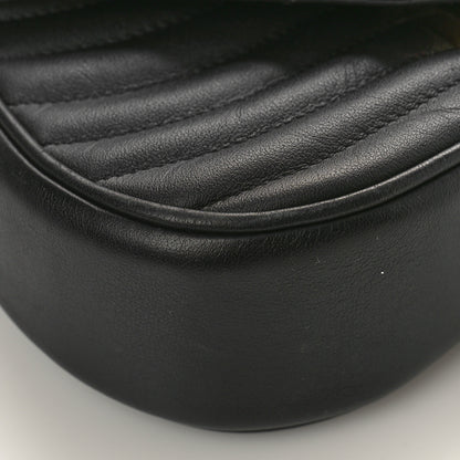 Louis Vuitton Calfskin New Wave Chain MM Black 7 of 9